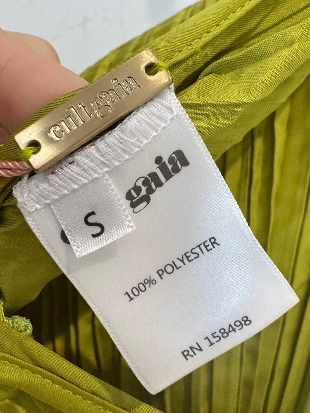NWT CULT Gaia Iza skirt in “Pine” - Picture 8 of 8